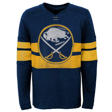 Outerstuff NHL Youth Boys Buffalo Sabres Featured Classic Long Sleeve T-Shirt