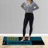 Northwest NFL Jacksonville Jaguars Colorblock Washable Area Living Rug, 36" X 60"