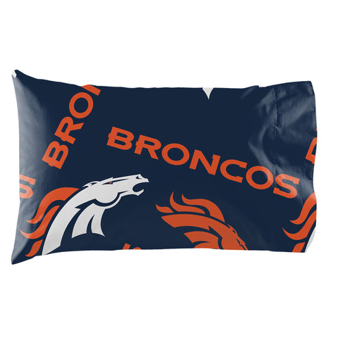 Northwest NFL Denver Broncos Rotary Queen Bed in Bag Set