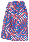 Zubaz NFL Adult Unisex Z88 Zebra Short for Men and Women, Buffalo Bills