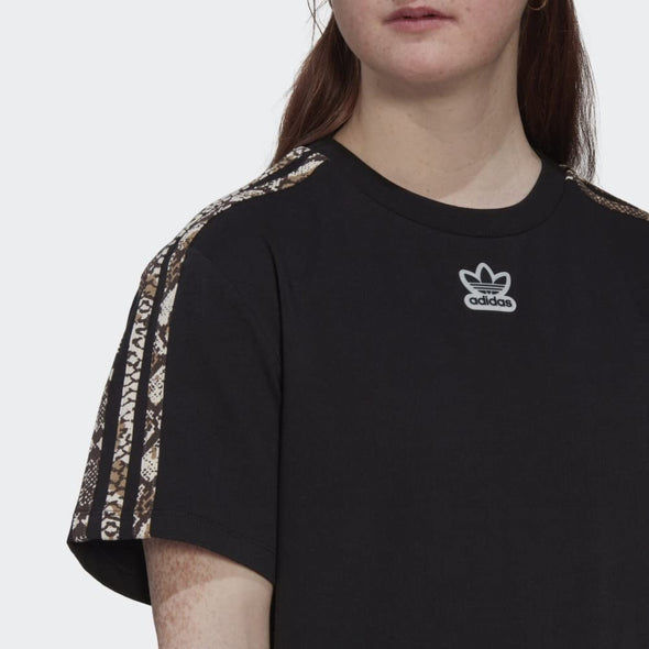 Adidas Originals Women's Snake Tee, Black