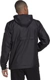 Adidas Men's Essentials Brandlove Woven Windbreaker, Black