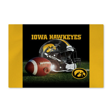 Northwest NCAA Iowa Hawkeyes Gameday Washable Area Floor Rug, 20" x 32"