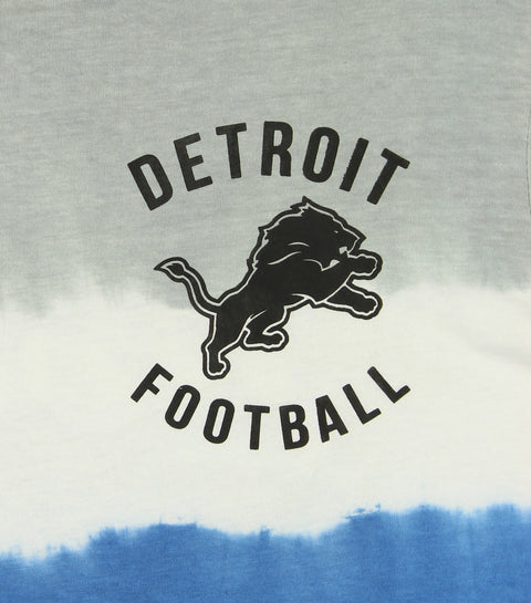 Outerstuff NFL Youth Boys Detroit Lions Double Up Tie Dye Long Sleeve Tee