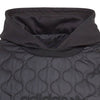 Adidas Men's Quilted Hoodie Sweatshirt, Black