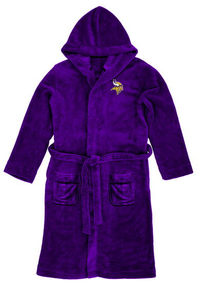 Nortwest NFL Men's Minnesota Vikings Silk Touch Bathrobe, 26" x 47"