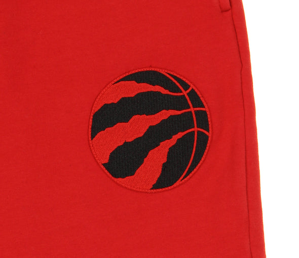 FISLL NBA Men's Toronto Raptors Black Dipdye Jogger, Red