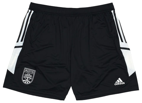 Adidas MLS Men's Austin FC Soccer Unlined Training Shorts, Black/White