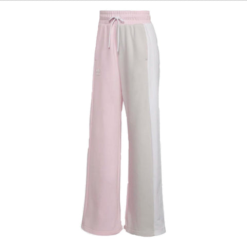 adidas Originals Women's Wide Leg Pants, Clear Pink