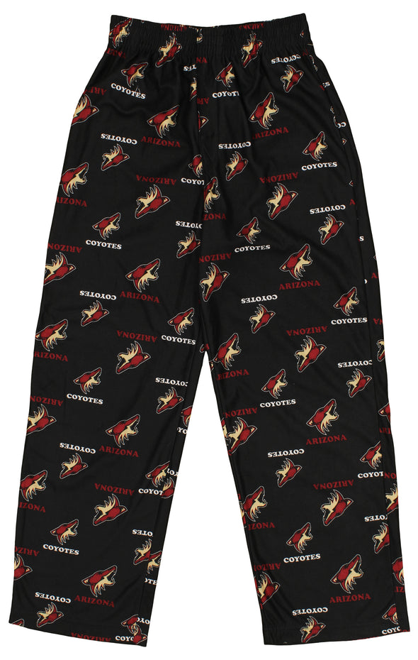 Outerstuff NHL Youth Boys Arizona Coyotes All-Over-Print Lounge Pajama Pants
