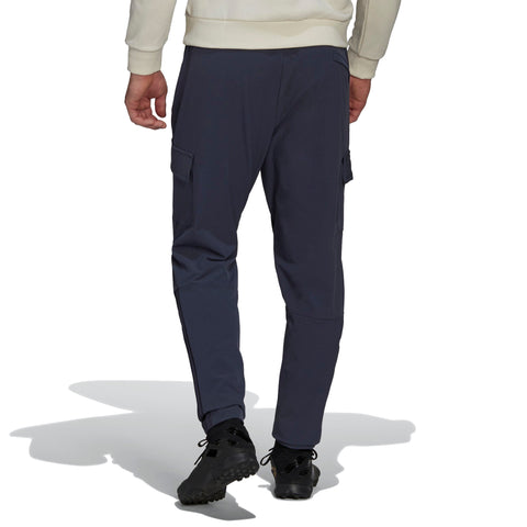Adidas MLS Men's LA Galaxy Travel Cargo Pants, Shadow Navy