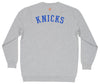 FISLL NBA Men's New York Knicks Sweatshirt Top, Gray