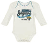 Outerstuff NFL Infant Jacksonville Jaguars Long Sleeve 2-Pack Bodysuit