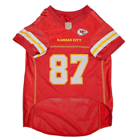 Pets First NFL Kansas City Chiefs Travis Kelce Dog Jersey