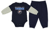 Outerstuff NBA Newborn/Infant Oklahoma City Thunder 2-Piece Set, Navy