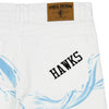 FISLL NBA Men's Atlanta Hawks Distressed Denim Jeans