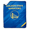 Nortwest NBA Golden State Warriors Silk Touch Sherpa Throw Blanket, 50" x 60"