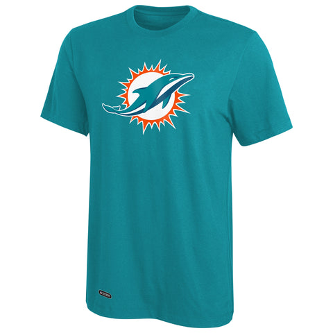 Outerstuff NFL Men's Miami Dolphins Primary Stadium Logo Tee