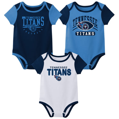 Outerstuff NFL Infant Unisex Tennessee Titans Variety 3-Pack Set