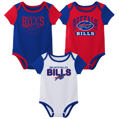 Outerstuff NFL Infant Unisex Buffalo Bills Variety 3-Pack Set