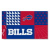 Northwest NFL Buffalo Bills Colorblock Washable Area Living Rug, 36" X 60"