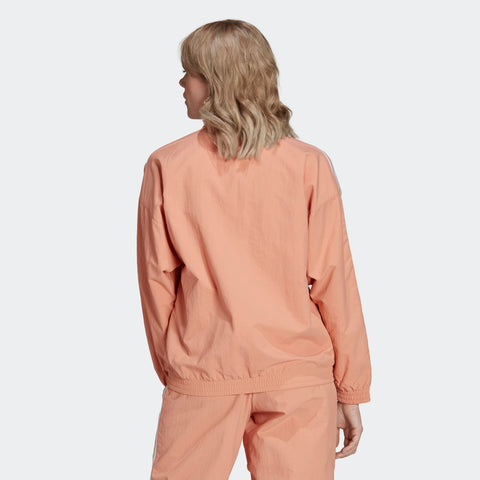 Adidas Women's Adicolor Classics Lock-Up Track Jacket, Ambient Blush