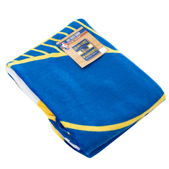 Northwest NBA Golden State Warriors Singular Silk Touch Throw Blanket, 45 X 60