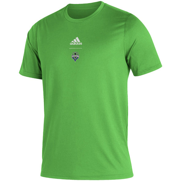 Adidas MLS Men's Seattle Sounders FC Creator Club T-Shirt, Rave Green