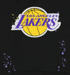 FISLL NBA Men's Los Angeles Lakers Pullover Hoodie with Paint Splatter Logo