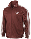 Adidas NCAA Men's Virginia Tech Hokies 3-Stripe Track Jacket, Maroon