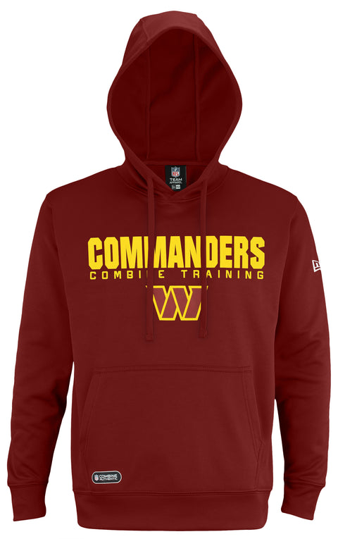 New Era NFL Men's Washington Commanders 3-Post Pullover Hoodie