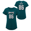 Outerstuff NFL Youth Girls Philadelphia Eagles Zach Ertz #86 Player T-Shirt