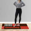 Northwest NFL Cleveland Browns Colorblock Washable Area Living Rug, 36" X 60"