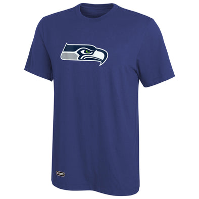 Outerstuff NFL Men's Seattle Seahawks Retro Primary Stadium Logo Tee