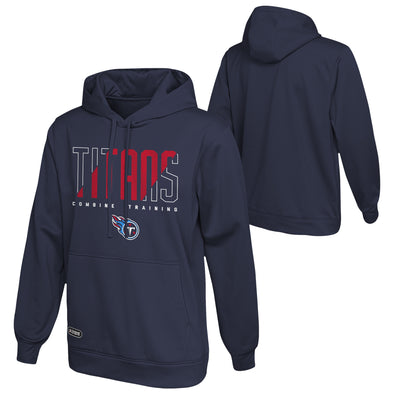 Outerstuff NFL Men's Tennessee Titans Backfield Combine Pullover Hoodie