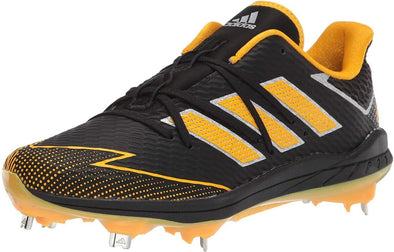 Adidas Men's Afterburner 7 Cleats, Core Black/Team Collegiate Gold