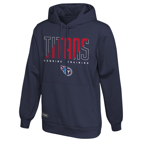 Outerstuff NFL Men's Tennessee Titans Backfield Combine Pullover Hoodie