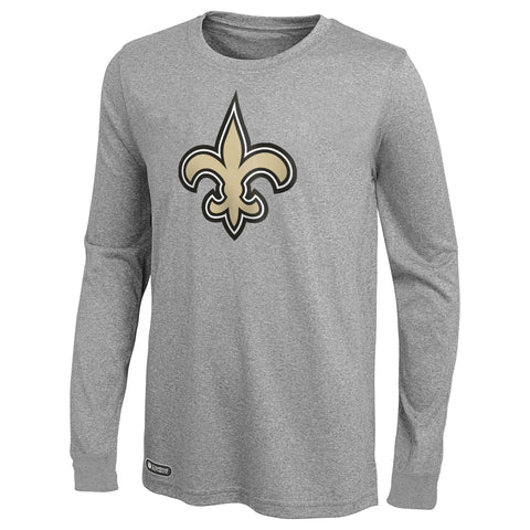 Outerstuff NFL Men's New Orleans Saints Primary Stadium Logo Long Sleeve Tee