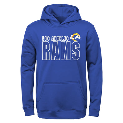 Outerstuff NFL Youth Kids 4-18 Los Angeles Rams Team Pullover Hoodie