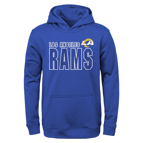 Outerstuff NFL Youth Kids 4-18 Los Angeles Rams Team Pullover Hoodie