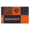 Northwest  NFL Chicago Bears Colorblock Washable Area Living Rug, 36" X 60"