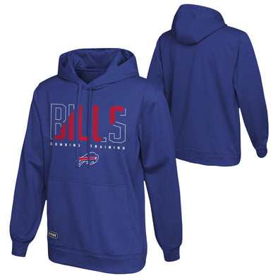 Outerstuff NFL Men's Buffalo Bills Backfield Combine Pullover Hoodie