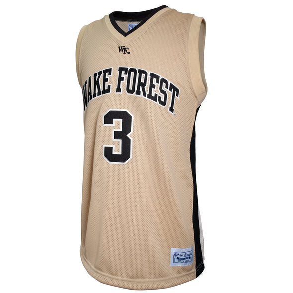 Original Retro Brand NCAA Men's Wake Forest Demon Deacons #3 Chris Paul Tackle Twill Jersey