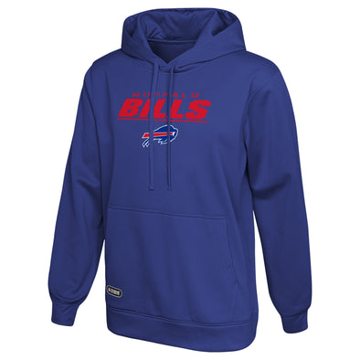 Outerstuff NFL Men's Buffalo Bills Stated Pullover Hoodie, Blue