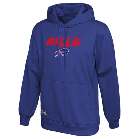 Outerstuff NFL Men's Buffalo Bills Stated Pullover Hoodie, Blue