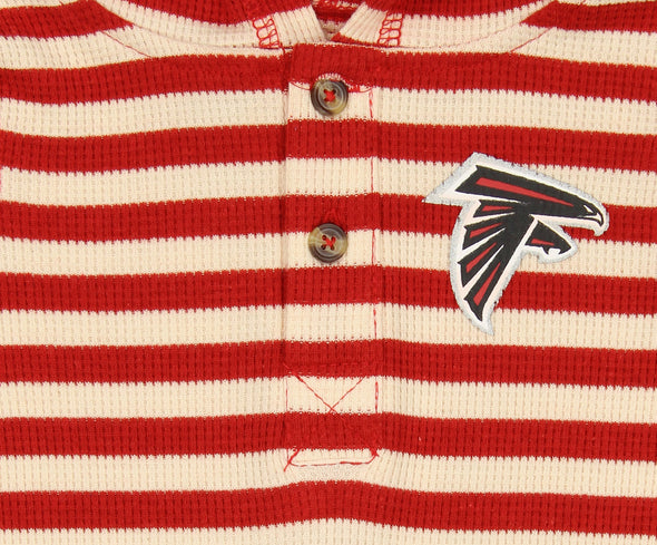 Outerstuff NFL Infant Atlanta Falcons Thermal One-Piece Bodysuit