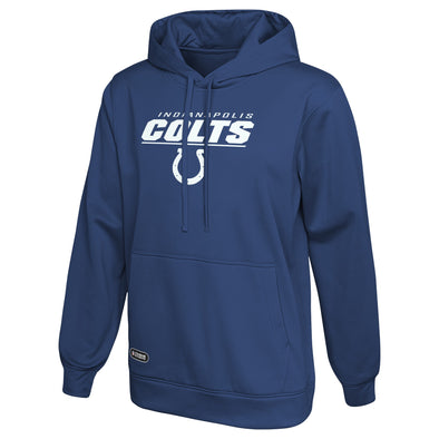 Outerstuff NFL Men's Indianapolis Colts Stated Pullover Fleece Hoodie, Blue