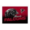 Northwest NFL Atlanta Falcons Headspace Washable Area Floor Rug, 20" x 32"