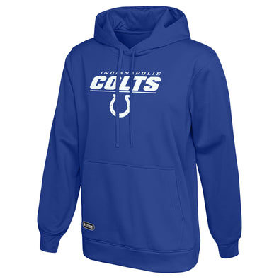 Outerstuff NFL Men's Indianapolis Colts Stated Pullover Hoodie, Blue