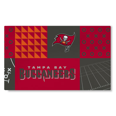 Northwest NFL Tampa Bay Buccaneers Colorblock Washable Area Living Rug, 36" X 60"